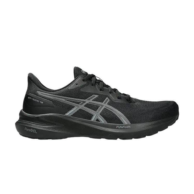 

Кроссовки ASICS GT 1000 13 'Black Steel Grey', черный