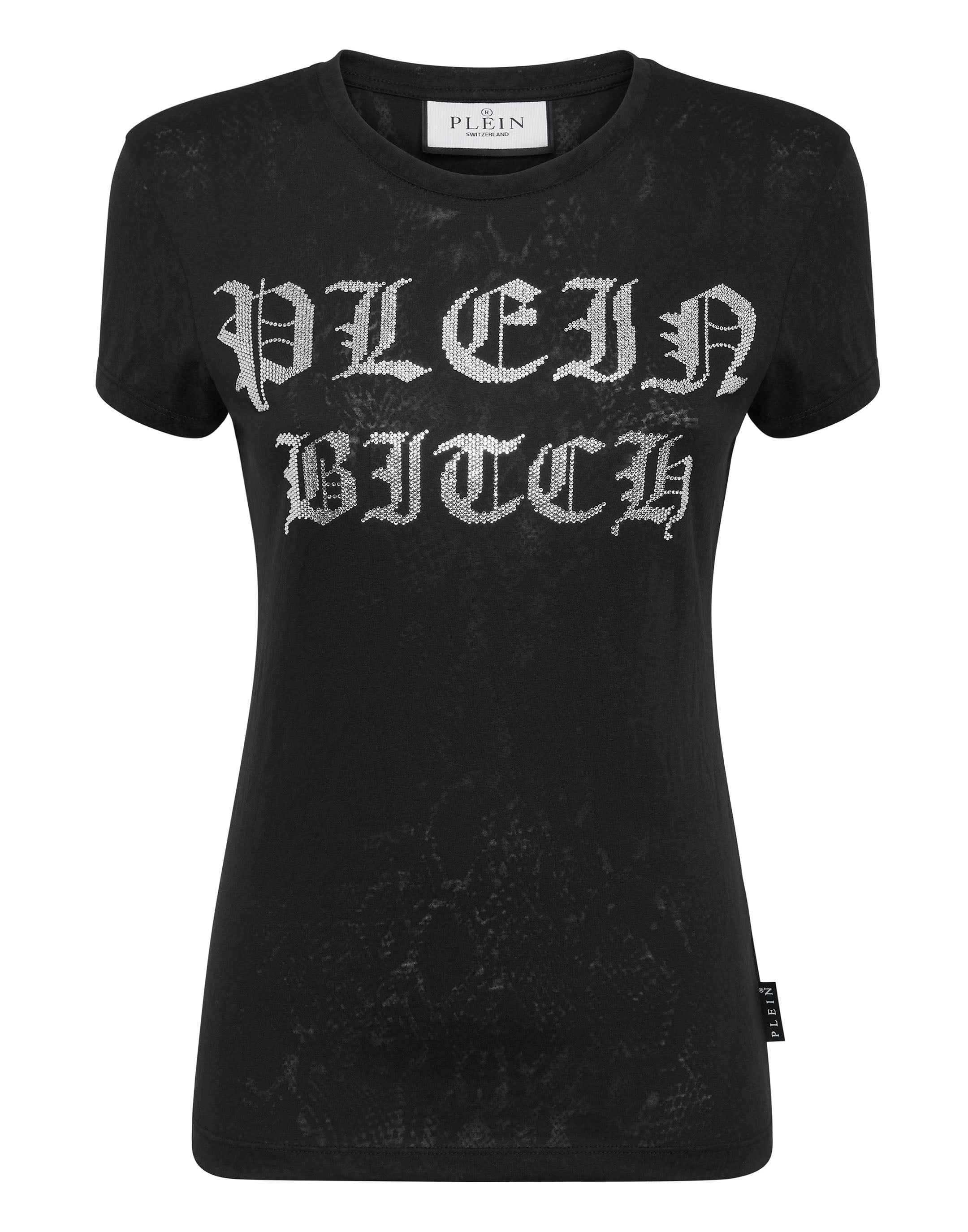 

Футболка Burn Out Sexy Pure с кристаллами Gothic Plein PHILIPP PLEIN, черный