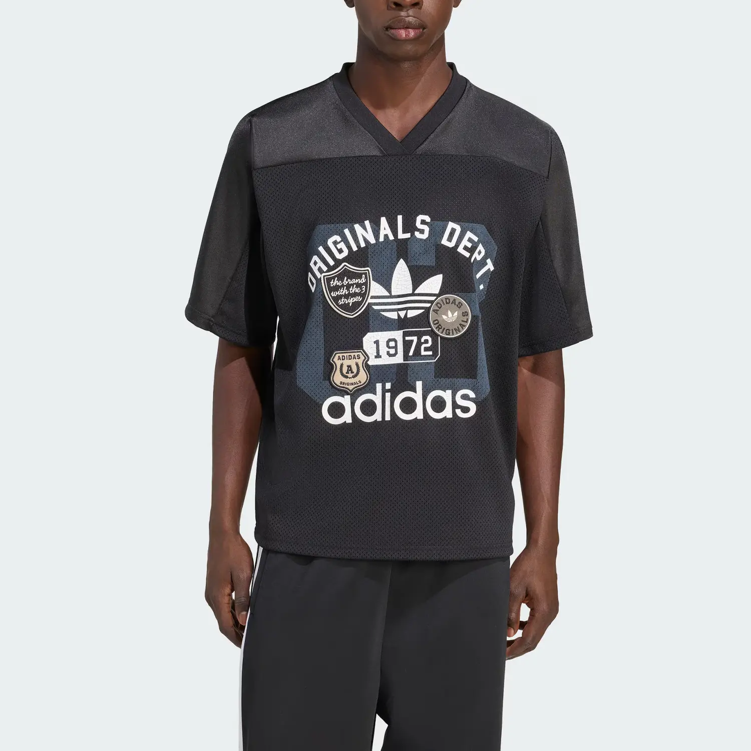 Футболка Adidas Original Essentials Perforated Adidas Originals, черный — фото 3