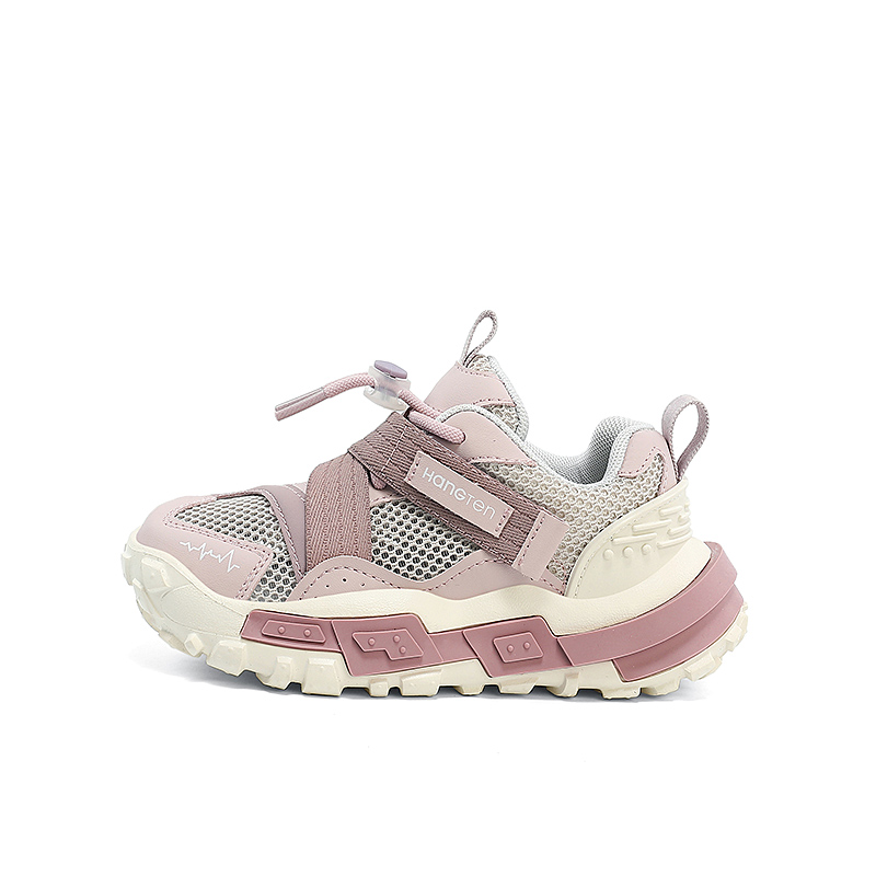 

Нескользящие и износостойкие, легкие, амортизирующие, низкие детские кроссовки для повседневной носки HANG TEN, розовый