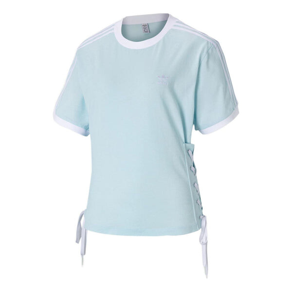 

Футболка always original laced t-shirt 'blue white' Adidas, синий