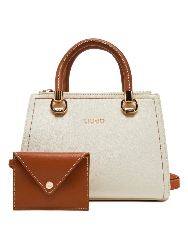 

Сумочка S Satchel AA5163 E0058 Liu Jo, экрю