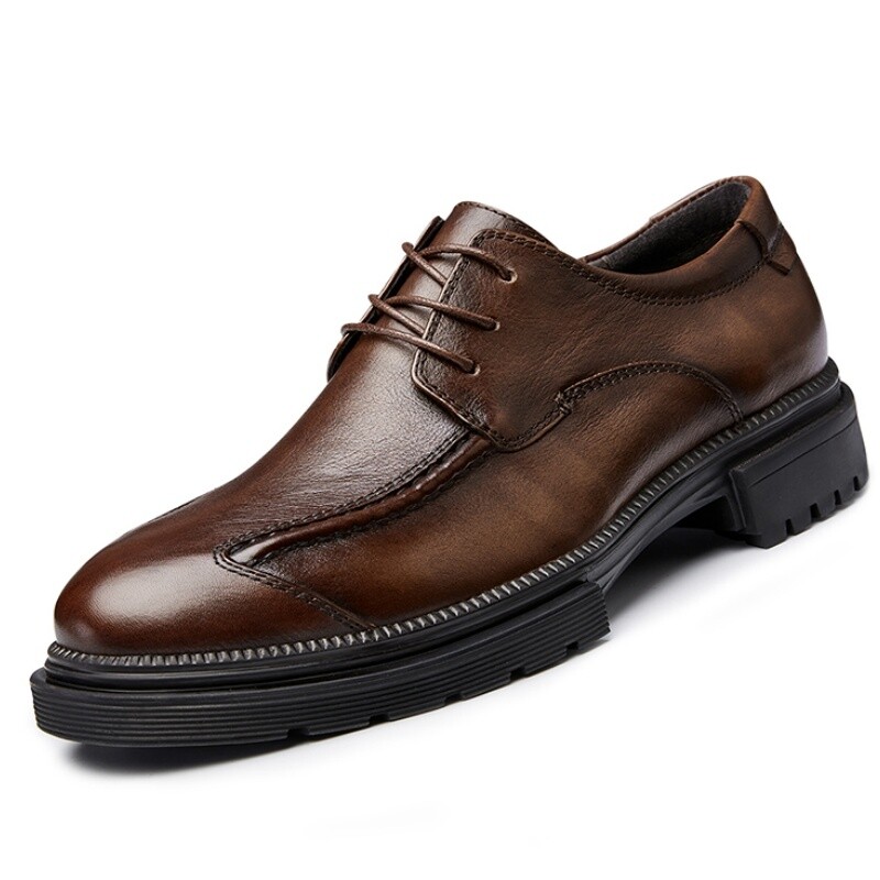 Туфли мужские Men"s Casual Men Low-Top Brounvanm, цвет Light Brown — фото 2