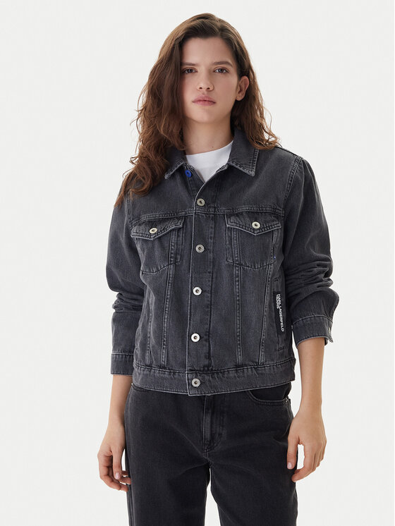 

Джинсовая куртка regular fit A3W14063 Karl Lagerfeld Jeans, серый