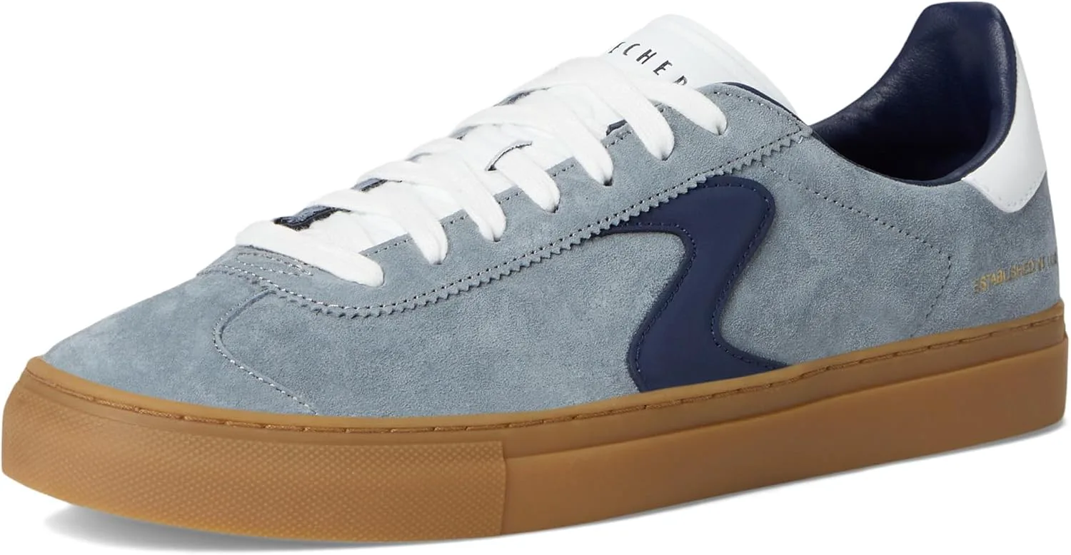 Мужские кроссовки Skechers Arch Fit Legend, серый/темно-синий — фото 2