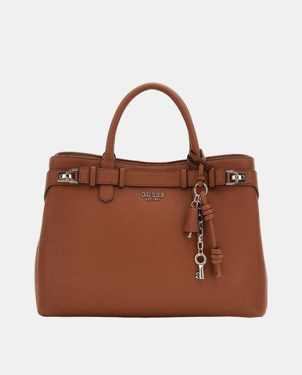 

Сумка на руку с застежкой-молнией и магнитной застежкой Guess, светло-коричневый