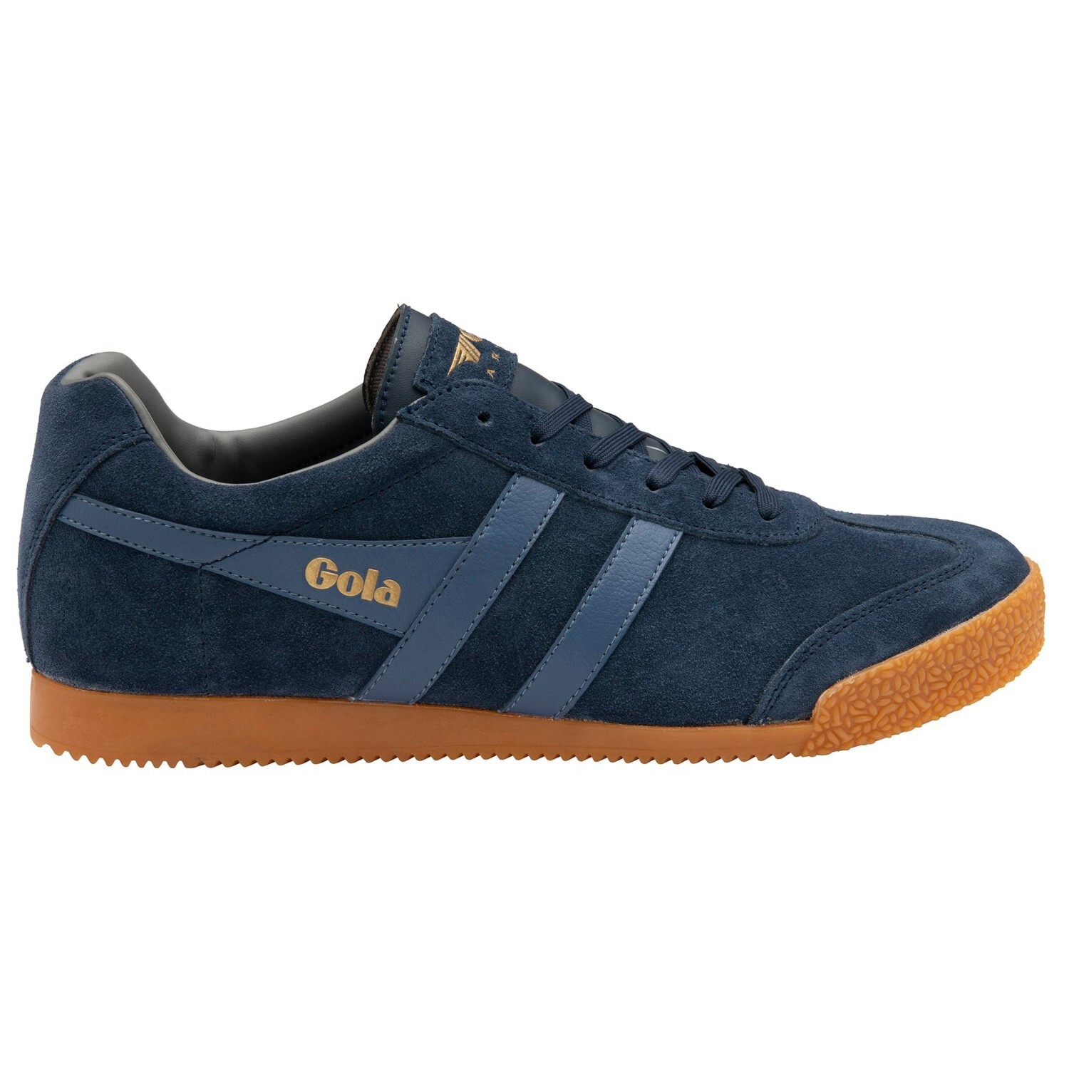 

Кроссовки Gola Gola Harrier Suede, цвет Navy/Moonlight/Ash