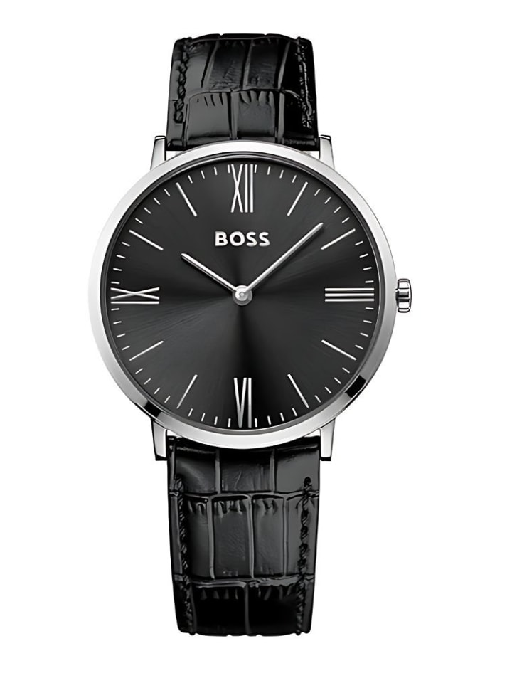 

Наручные часы Jackson Slim Ultra Model HB1513369 с кожаным ремешком Hugo Boss