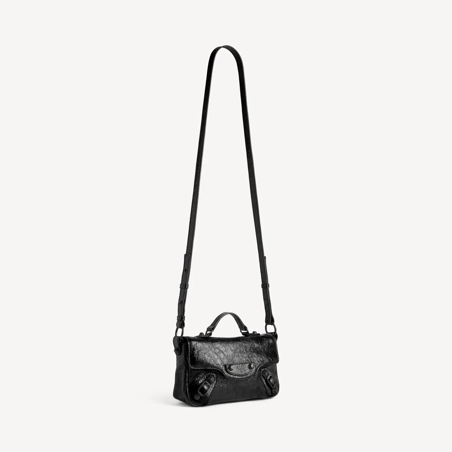 Женская сумка Le City Flap Bag Nano в черном цвете BALENCIAGA — фото 2
