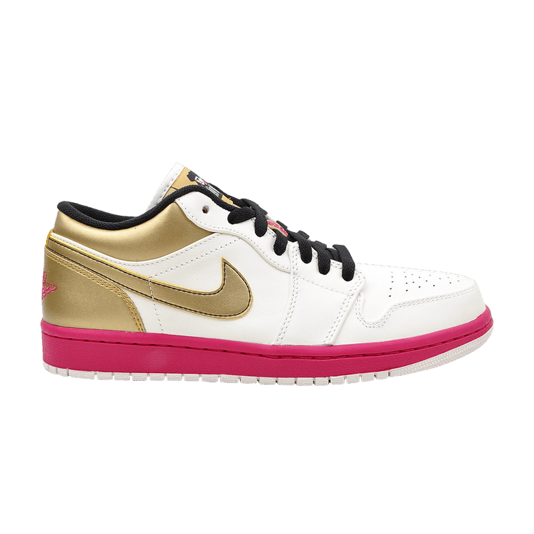 

Кроссовки Air Jordan Air Jordan 1 Low 'Fuchsia Gold', белый