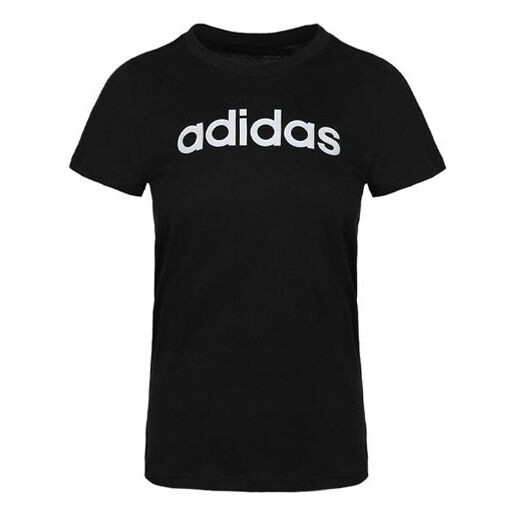 

Футболка спортивная стильные с коротким рукавом Adidas, черный