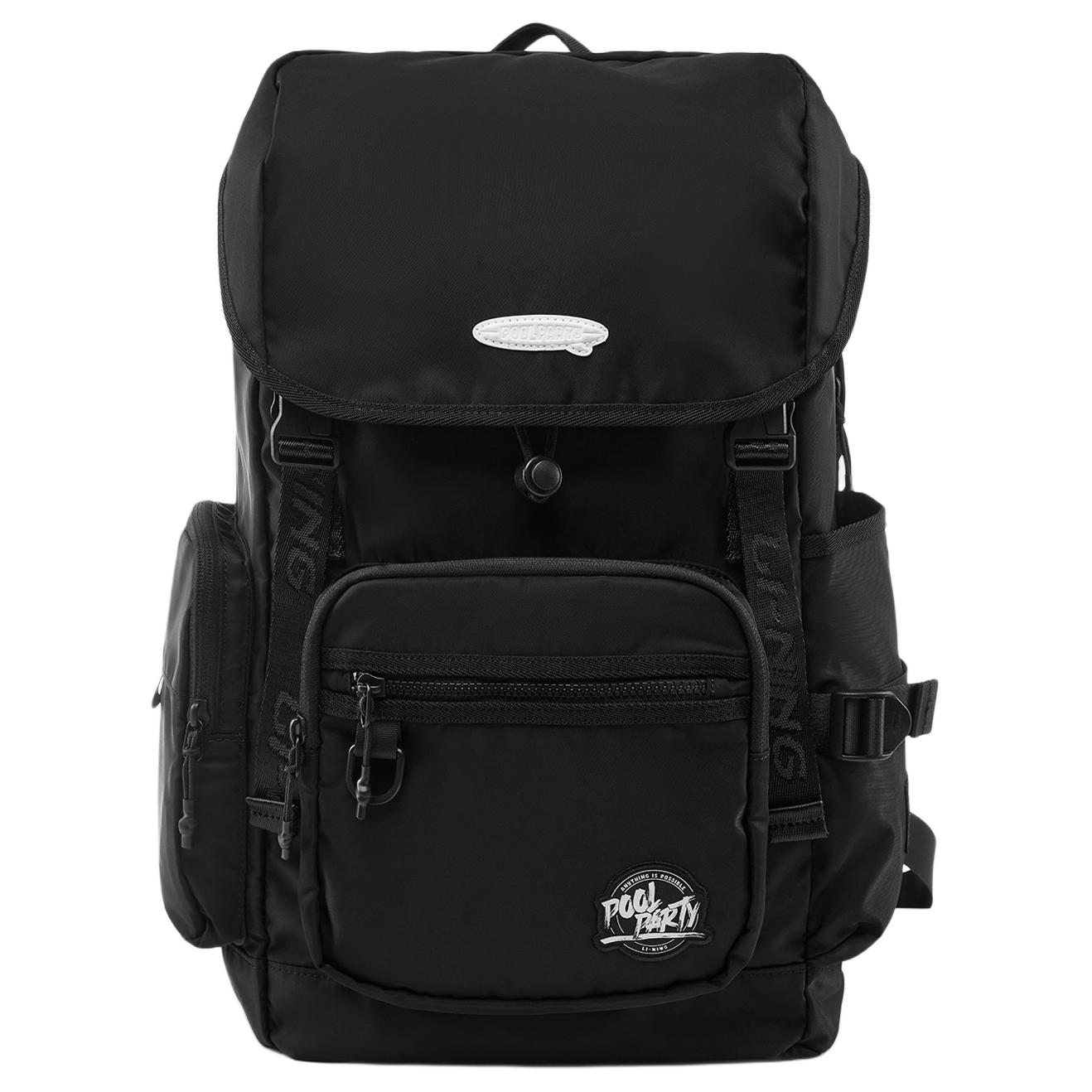 

LINING Сумка для спины унисекс черная, Black
