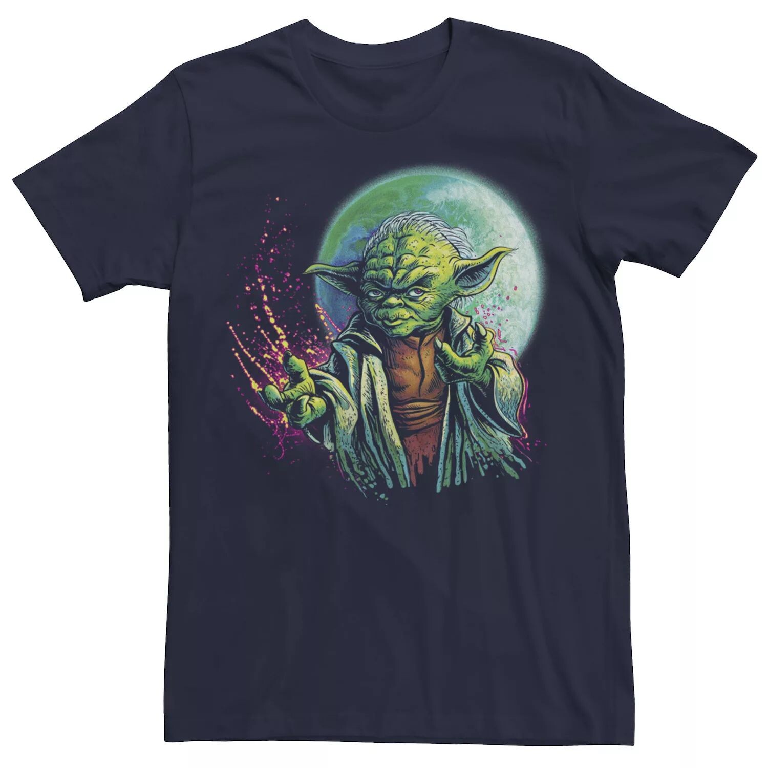 

Мужская футболка Yoda & The Moon Power Z1 Star Wars