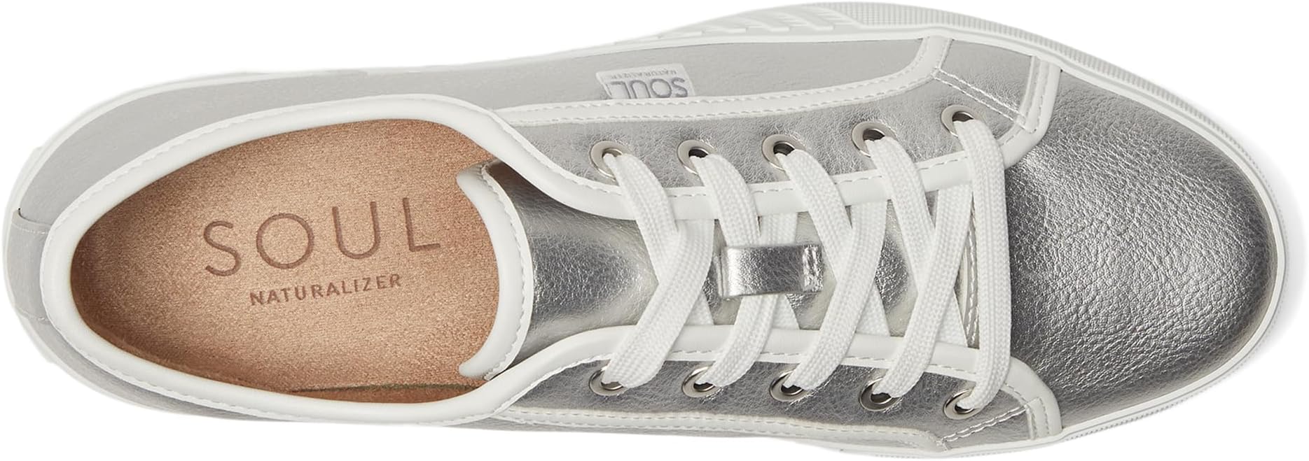 Кроссовки Naturalizer Soul Naturalizer Iliana, цвет Silver Faux Leather — фото 2