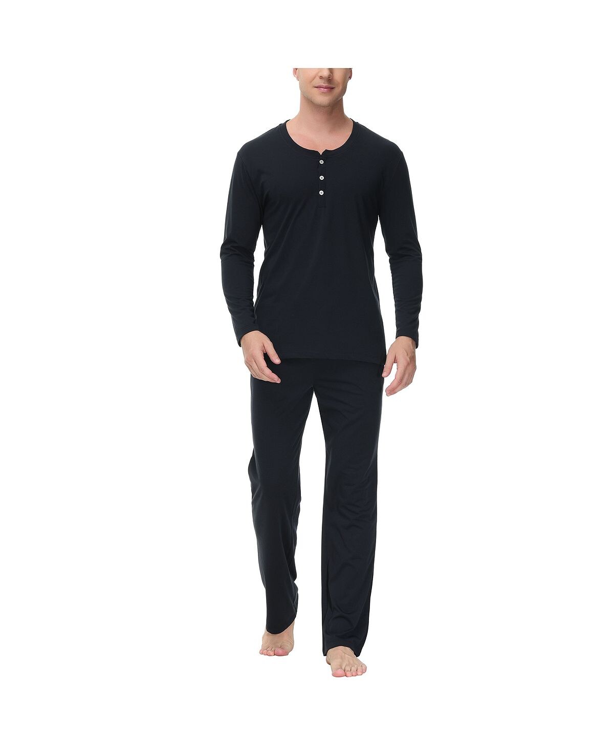 

Мужской пижамный комплект из двух предметов Henley INK+IVY