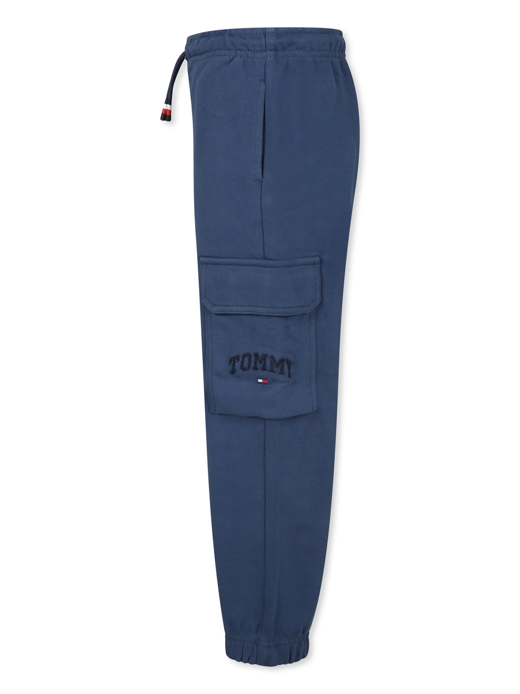 Спортивные брюки с вышитым логотипом Tommy Hilfiger Junior, синий — фото 3