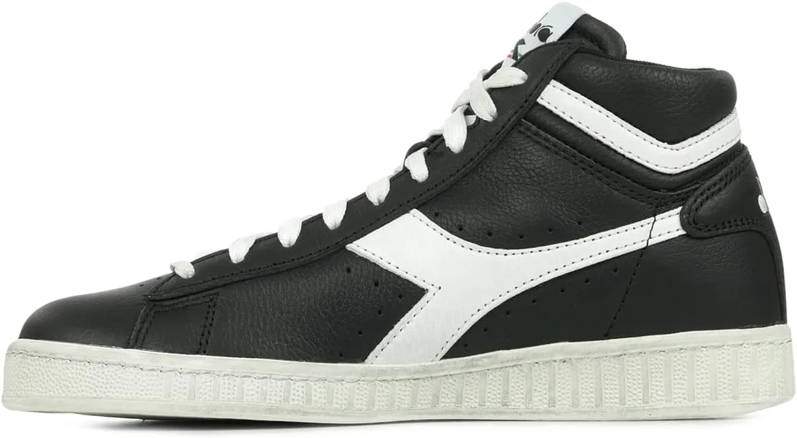Кроссовки Diadora Unisex Game L High Waxed High Trainers, черный — фото 4