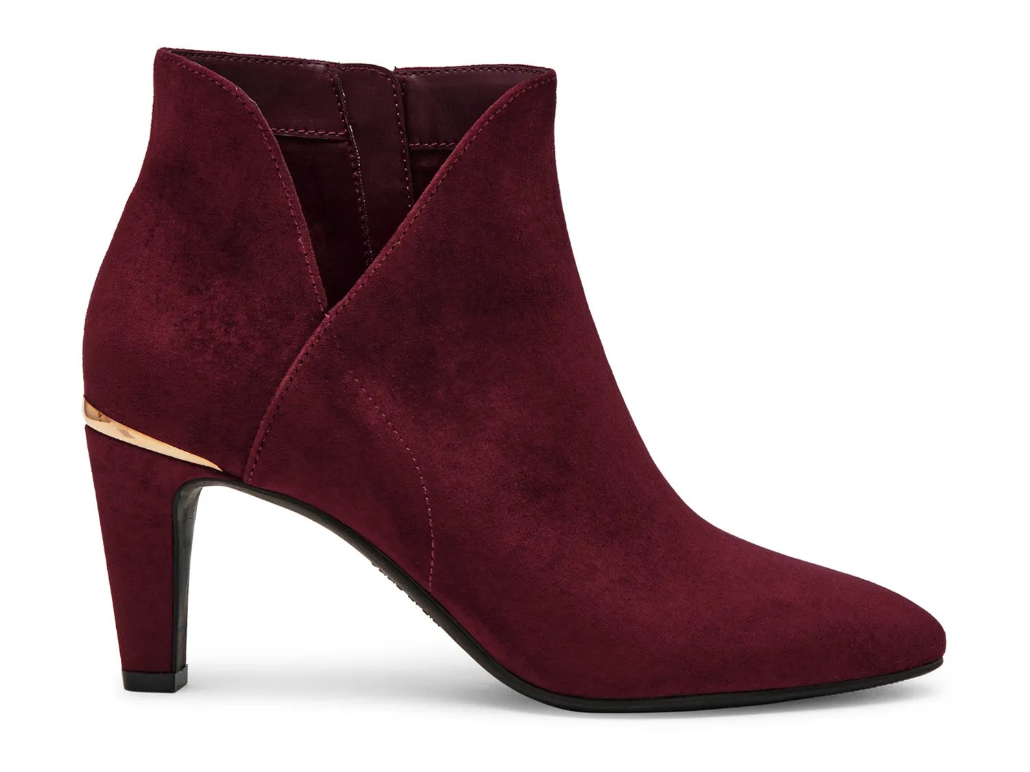 Ботинки Anne Klein Annabelle Bootie, бургундия — фото 4