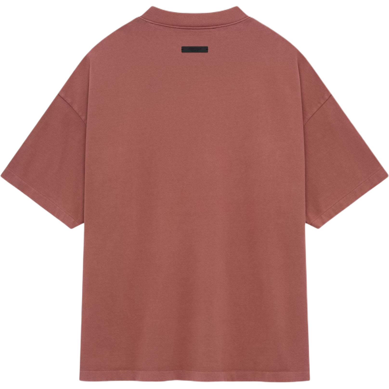 Тяжелая водолазка Fear Of God Essentials, Малиновый — фото 3