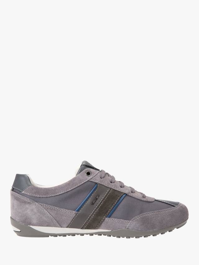 

Замшевые кроссовки wells Geox, цвет Grey/Multi