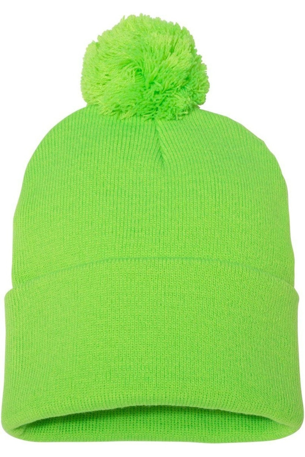 

Вязаная шапка Sportsman Pom-Pom 12, зеленый