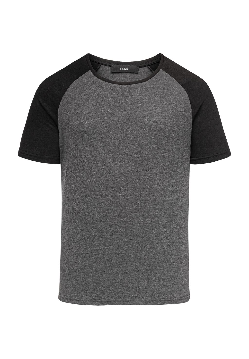 

Базовая футболка ROUND NECK COLLOR BLOCK A S Humy, антрацит