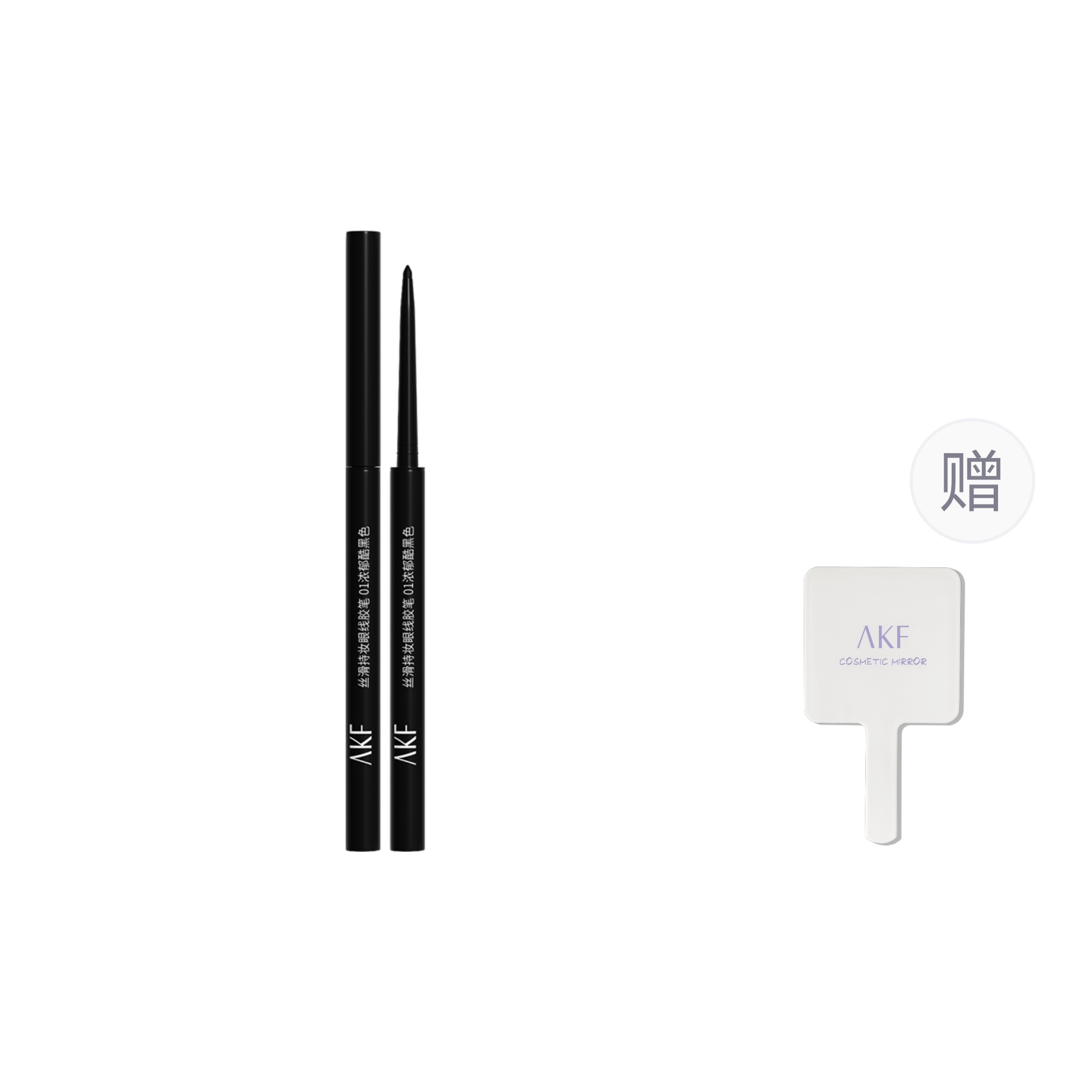 

Шелковый гель-подводка для глаз долговременной стойкости, лайнер Silkworm Pen AKF