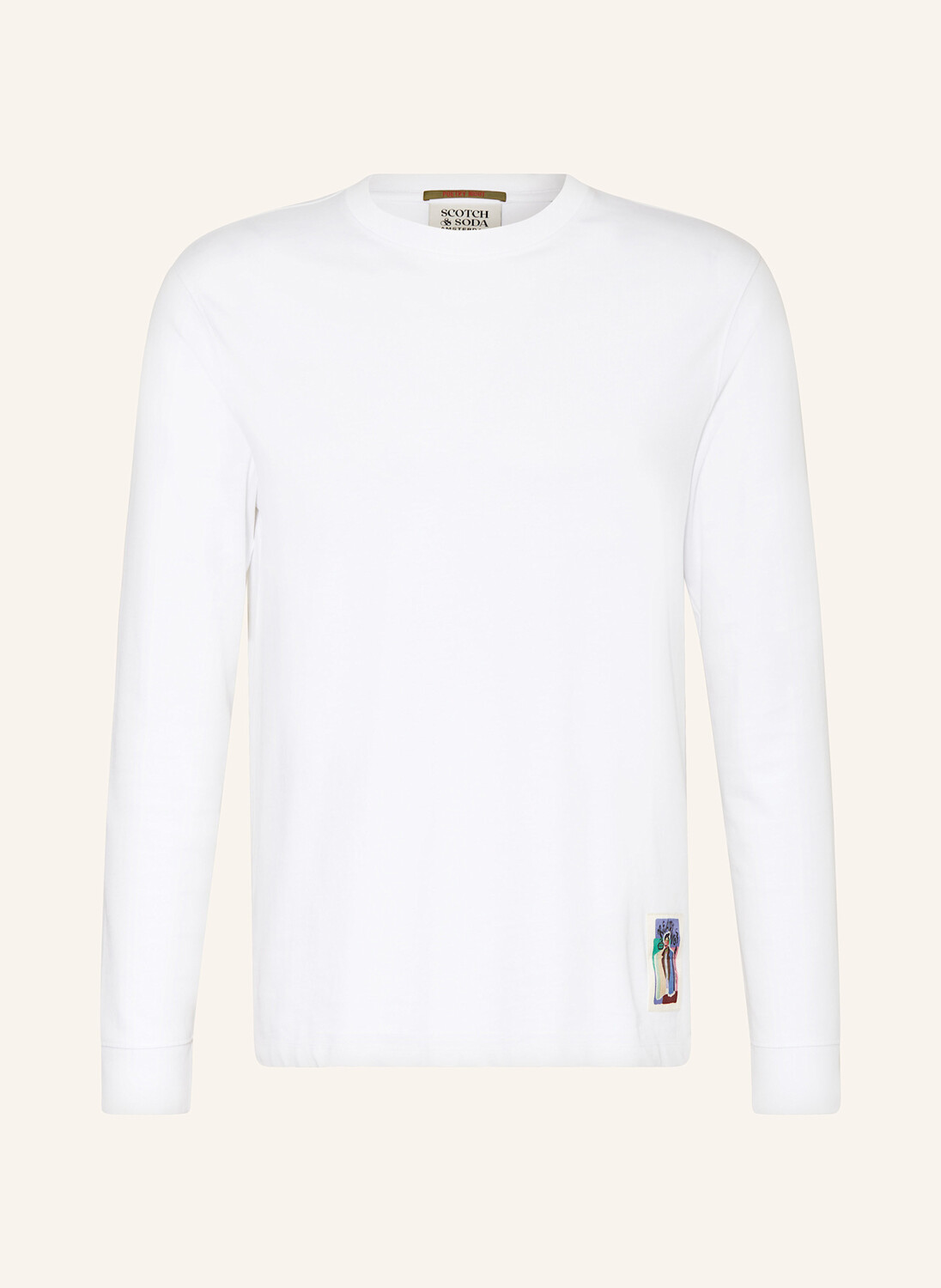 

Лонгслив SCOTCH & SODA, белый