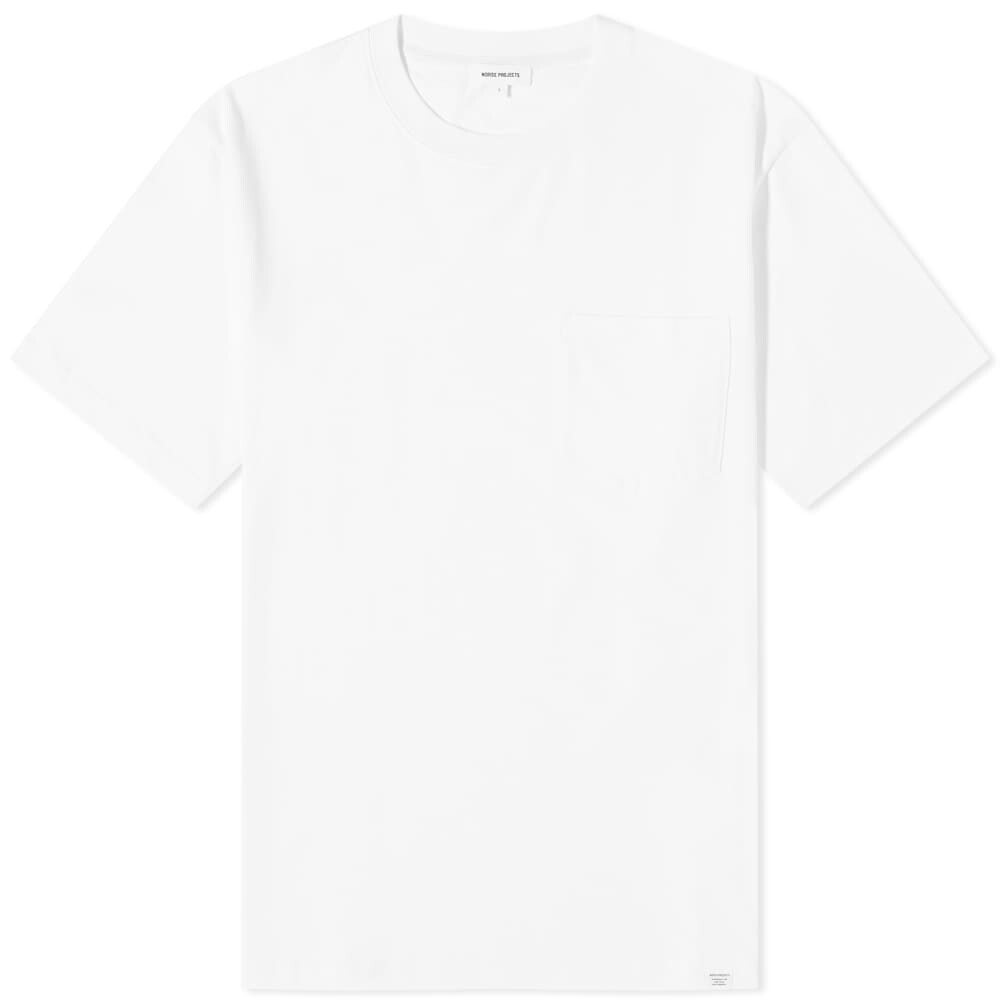 

Norse Projects Йоханнес Стандартная футболка с карманами, белый