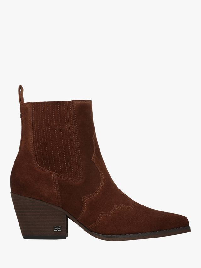 Вест замшевые ботинки с кубинским каблуком Sam Edelman