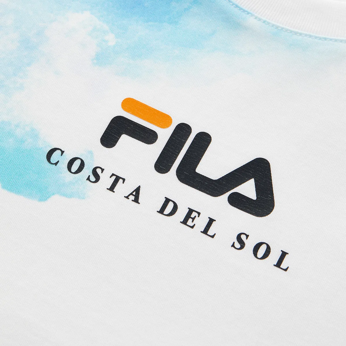 Футболка белая FILA KIDS для подростков — фото 3
