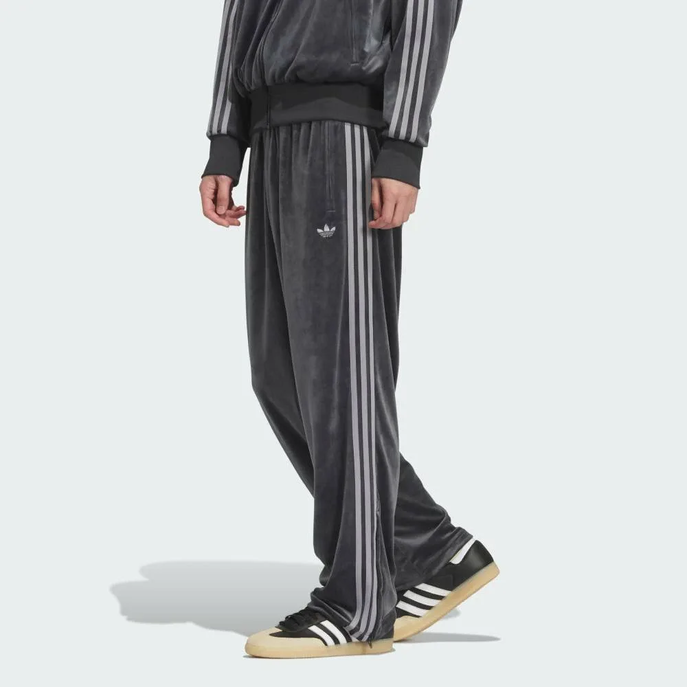 Спортивные брюки FB TP VELOUR / Firebird из велюра Adidas, gray — фото 3