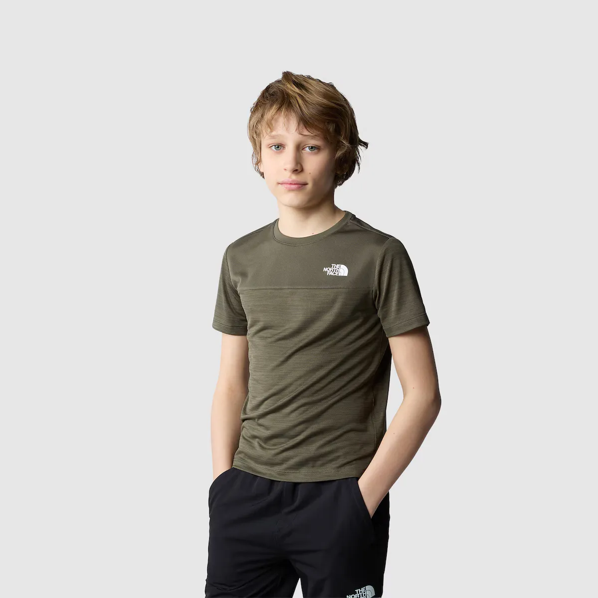 

Футболка North Face Never Stop Kids The North Face, зеленый