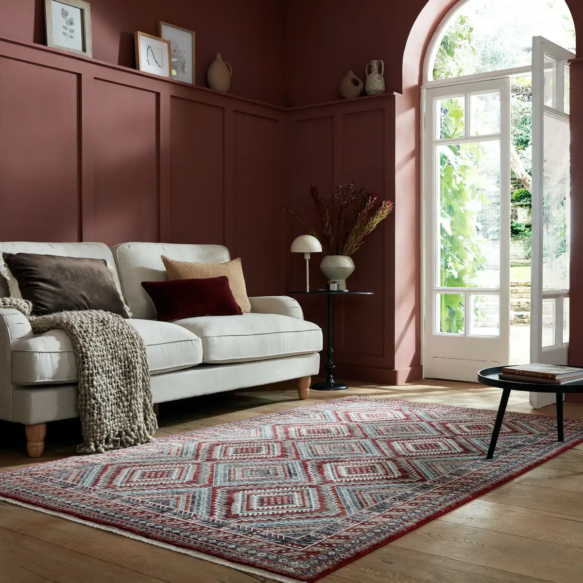 

Ковер FLAIR RUGS "Babylon Vintage", прямоугольный, традиционный ковер 200х304 см, красный