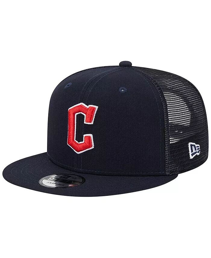 

Мужская темно-синяя кепка Cleveland Guardians Team Color Trucker 9FIFTY Snapback New Era, синий