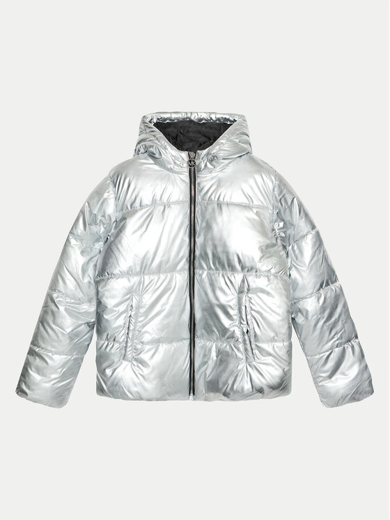 

Зимняя куртка стандартного кроя R30187 D Michael Kors Kids, серебряный