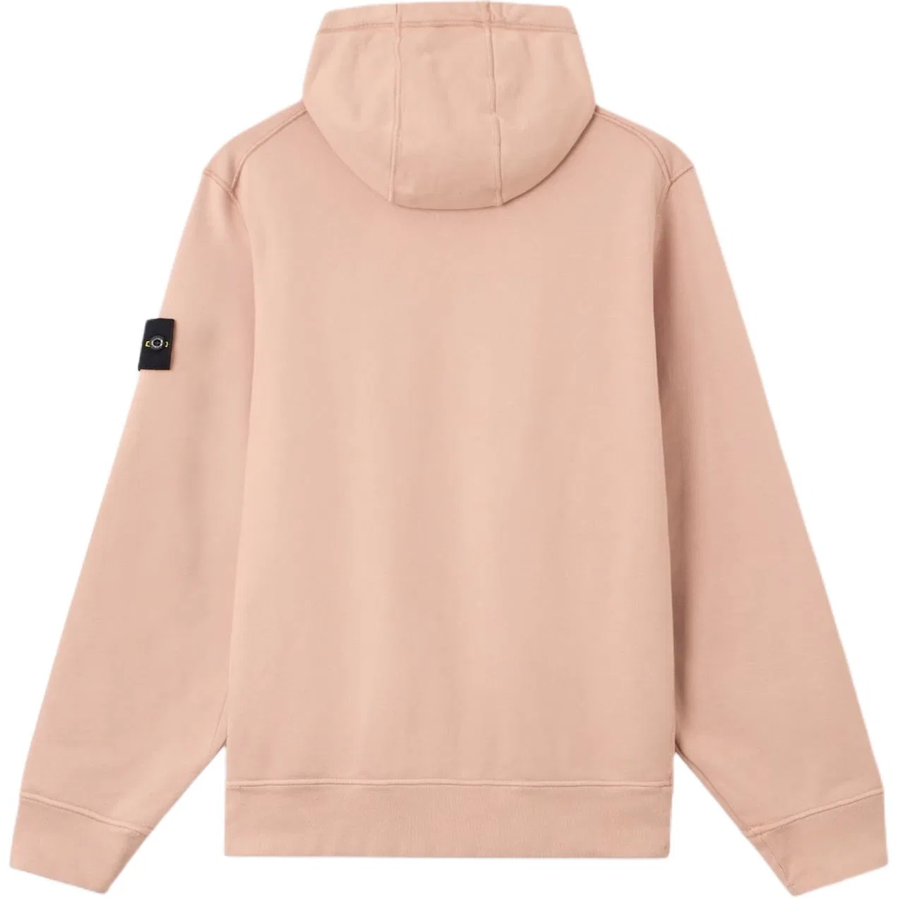 Толстовка на молнии с капюшоном из органического флиса, regular fit, мужская, SS26 STONE ISLAND, Pink Gypsum — фото 3