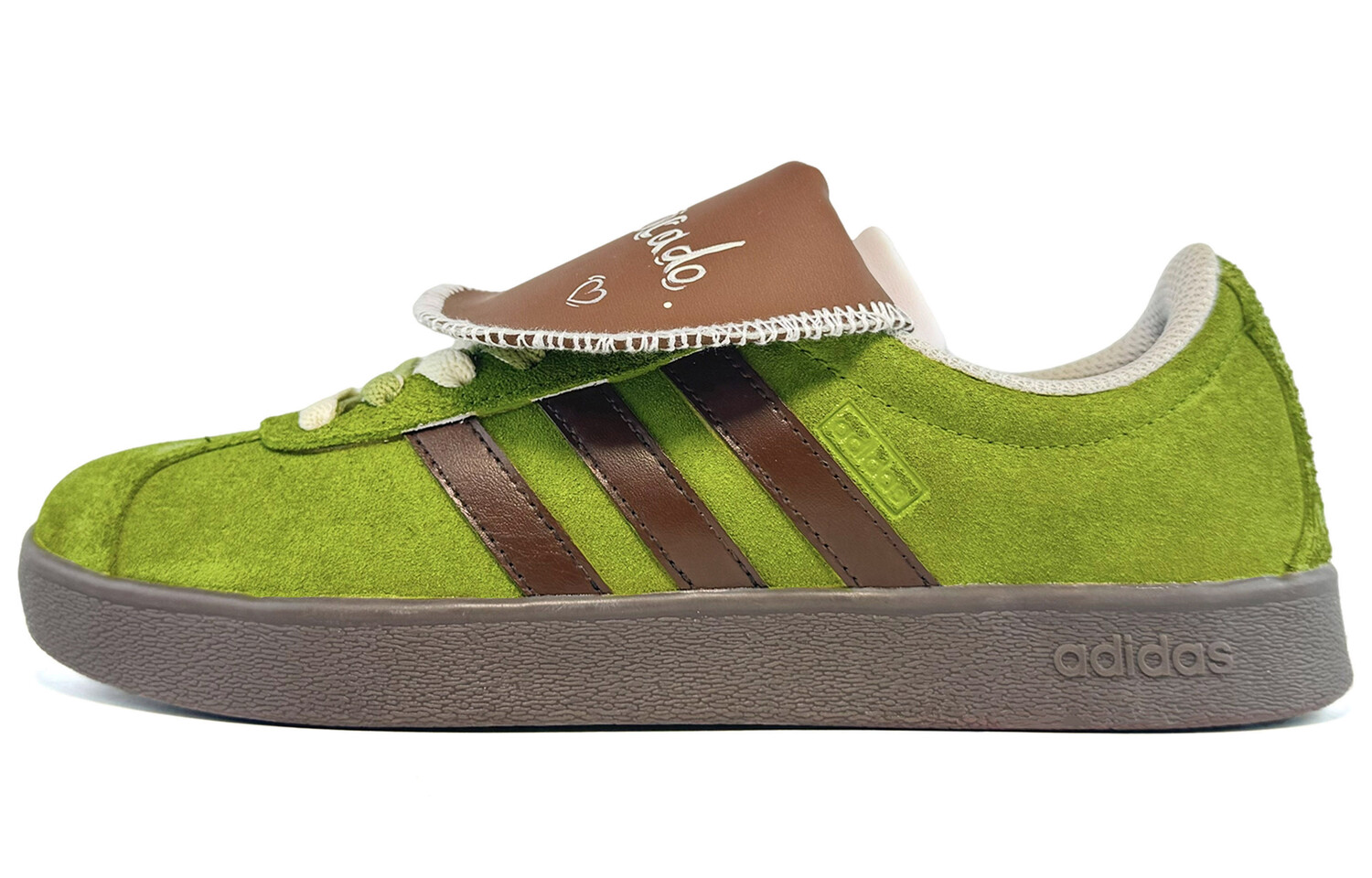 

Кроссовки adidas neo Skateboarding Shoes Women's Low-top Brown, зеленый