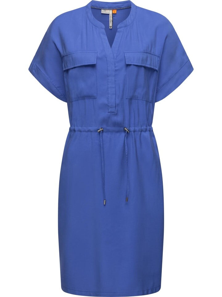 

Короткое платье ragwear Blusenkleid Roisa, цвет Web Blue