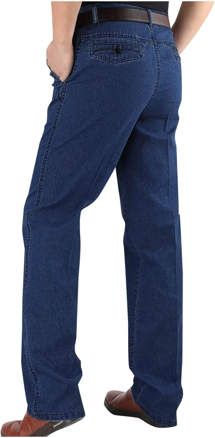 Джинсы прямого кроя slim fit, Синий
