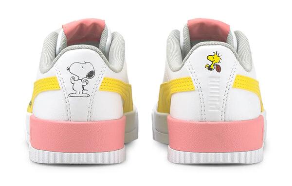 Кроссовки carina x peanuts 'white yellow pink' Puma, белый — фото 4