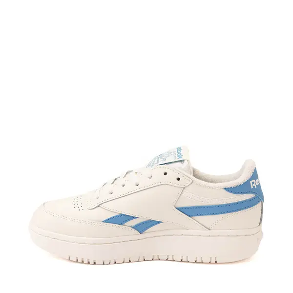 Кроссовки Womens Reebok Club C Double Revenge Athletic Shoe, цвет Chalk/Essential Blue