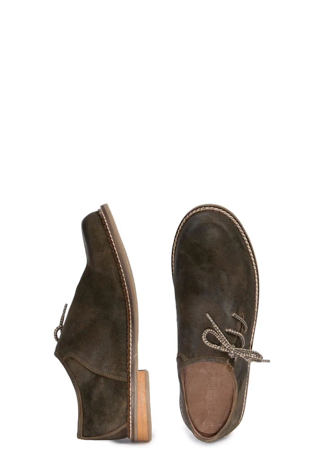 Haferlschuh Baker из кожи, Stockerpoint, темно-коричневый — фото 3