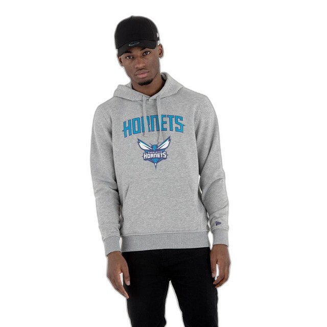 

Худи New Era NBA Regular Charlotte Hornets, серый