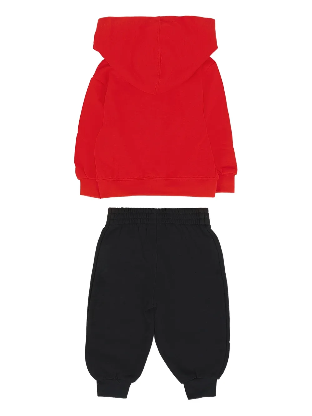 Спортивный костюм с капюшоном на молнии Jordan Kids, красный — фото 2