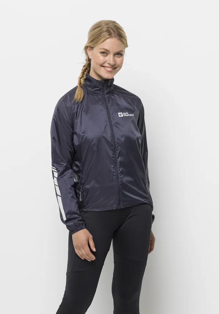 

Куртка из мягкой кожи Jack Wolfskin "MOROBBIA WIND JKT W", цвет Graphite