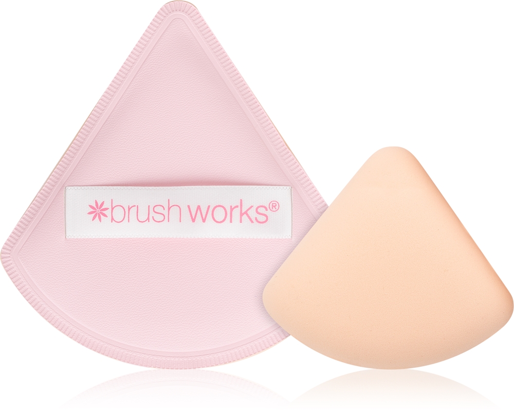 

Треугольный спонж для пудры Duo Brushworks