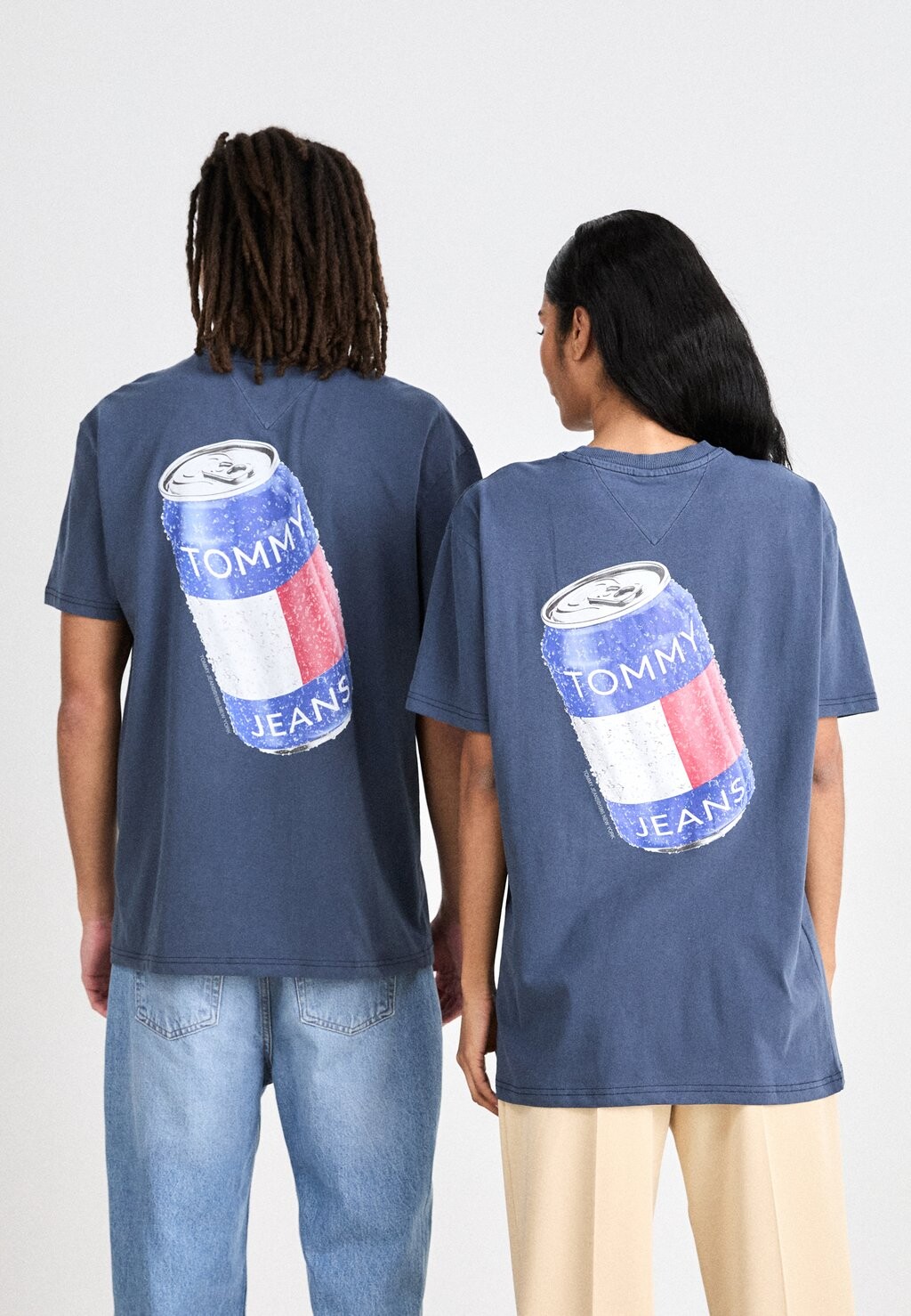 

Принт на футболке FUN NOVELTY TEE UNISEX Tommy Hilfiger, темно-синий