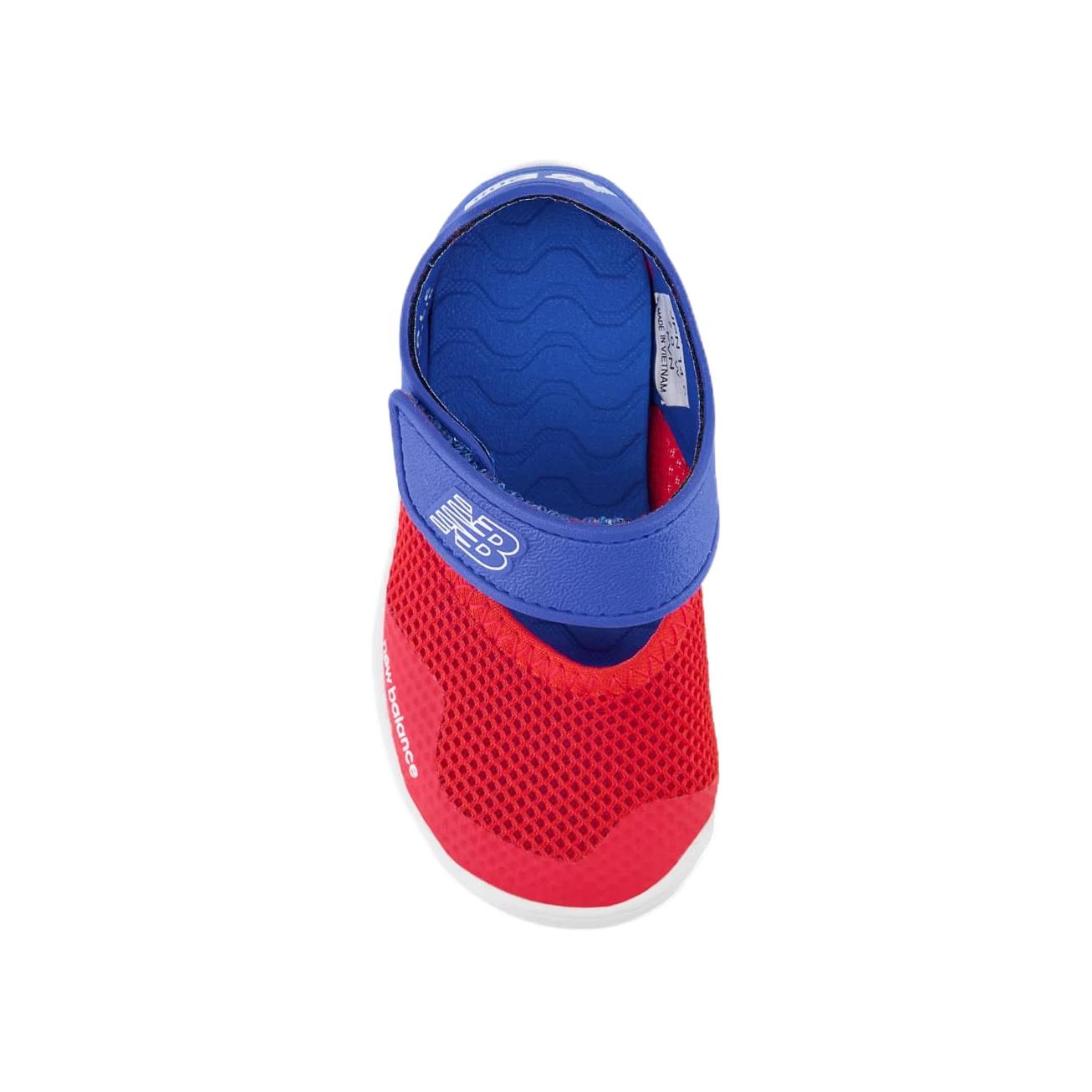 Низкие кроссовки New Balance 208 V2 для малышей бело-сине-красные — фото 3