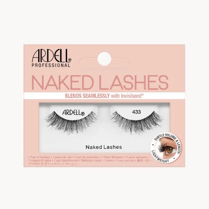 

Накладные ресницы naked lashes pestañas postizas volumen y longitud media Ardell, цвет 433